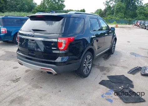 2017 Ford Explorer Platinum from USA, damaged, VIN 1FM5K8HT3HGD80009